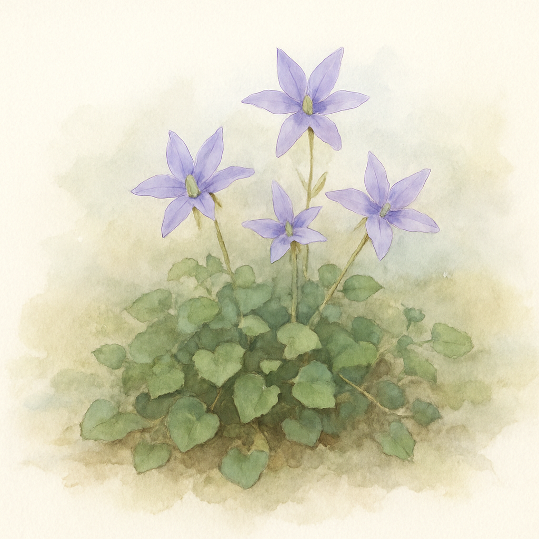 Campanula garganica 'Mrs Resholt'