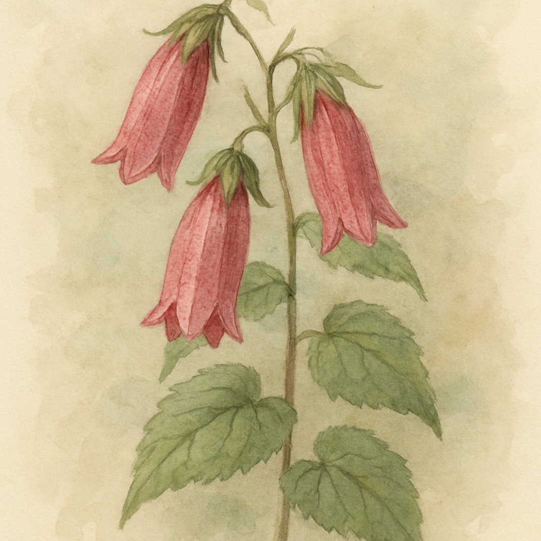 Campanula punctata f. rubriflora