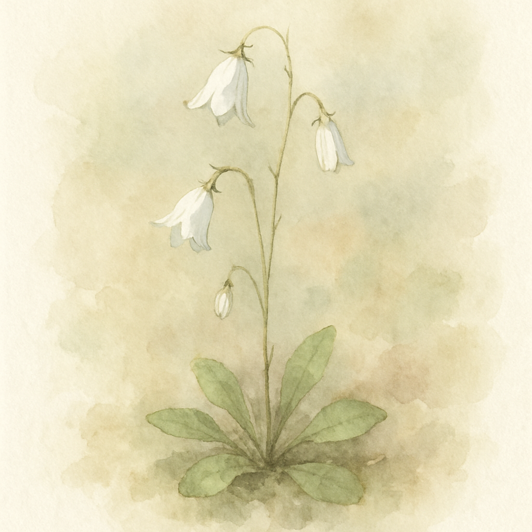 Campanula rotundifolia white