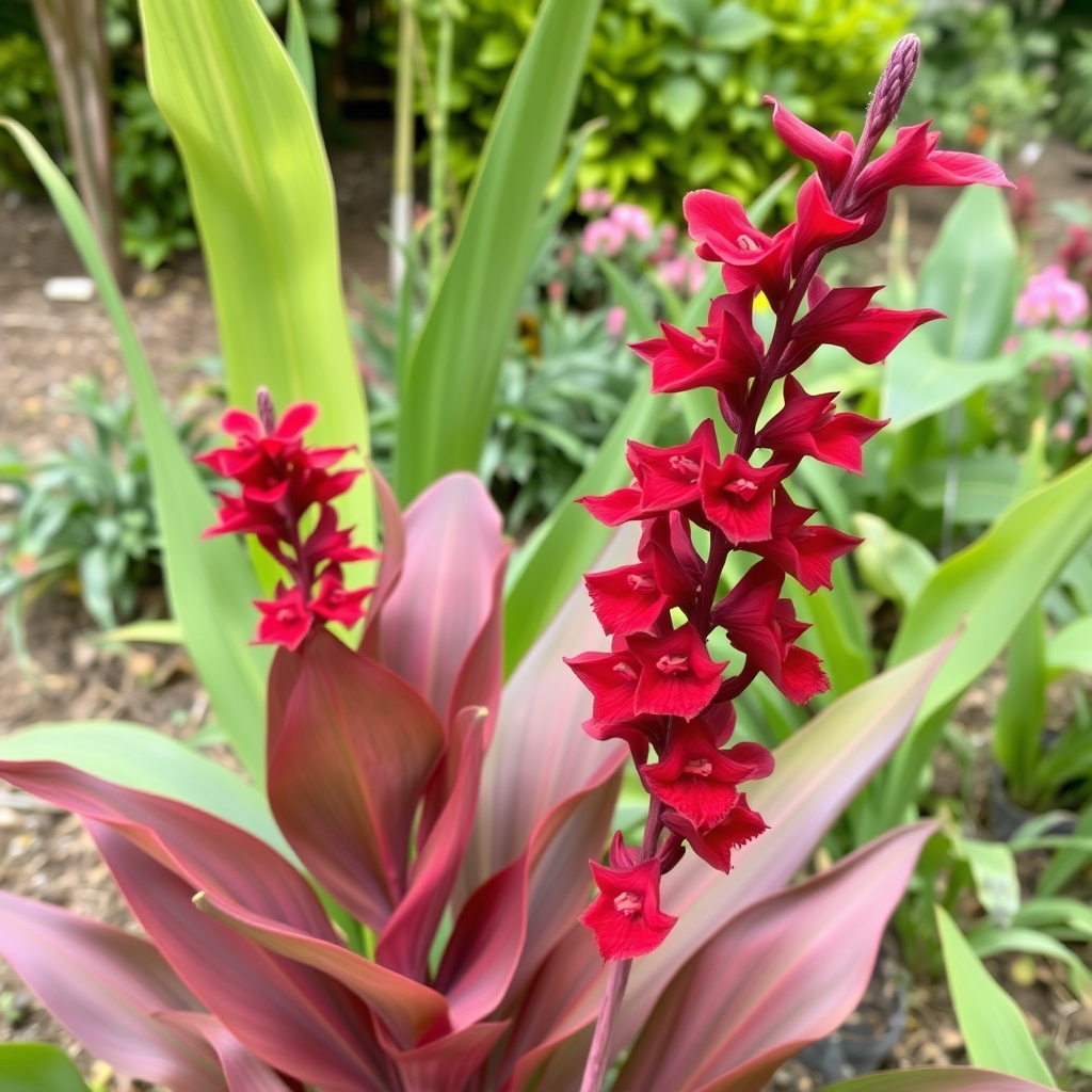 Canna indica ‘Red Velvet’