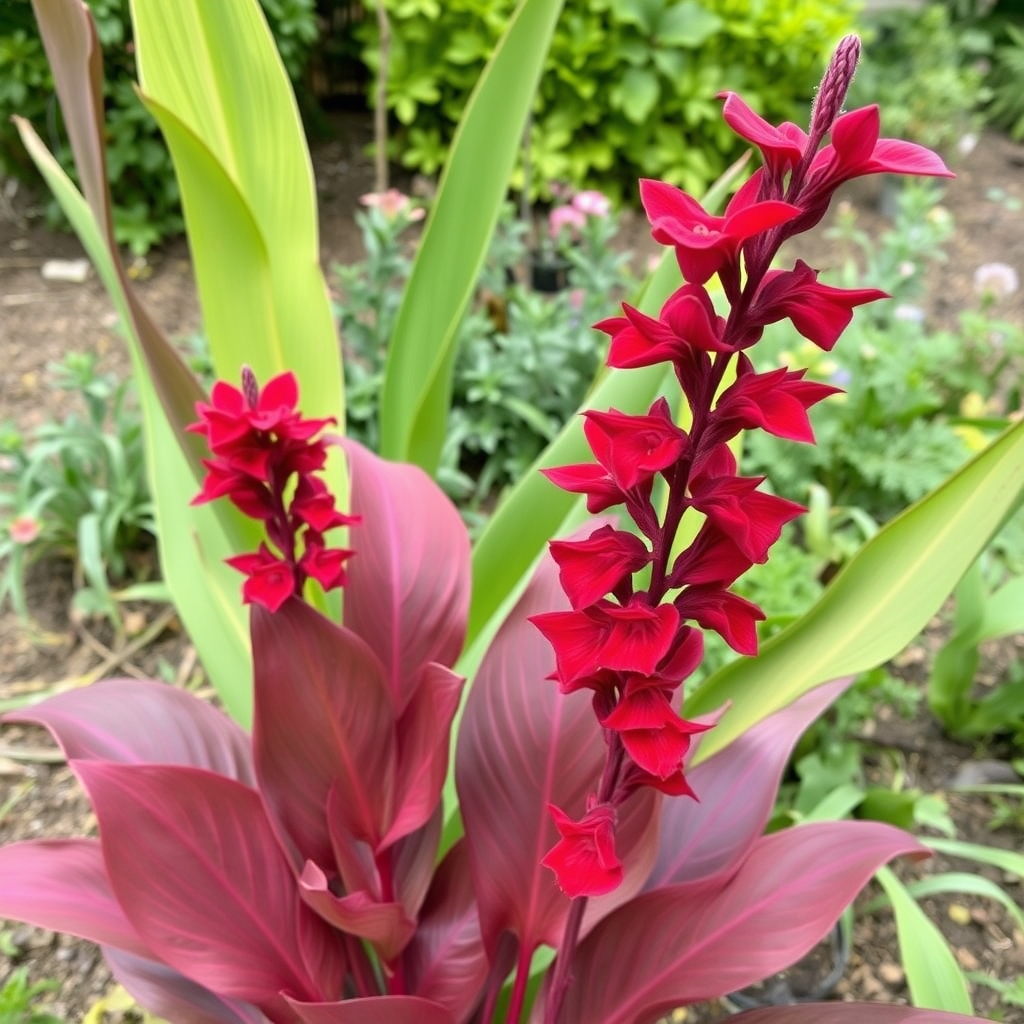 Canna indica ‘Red Velvet’