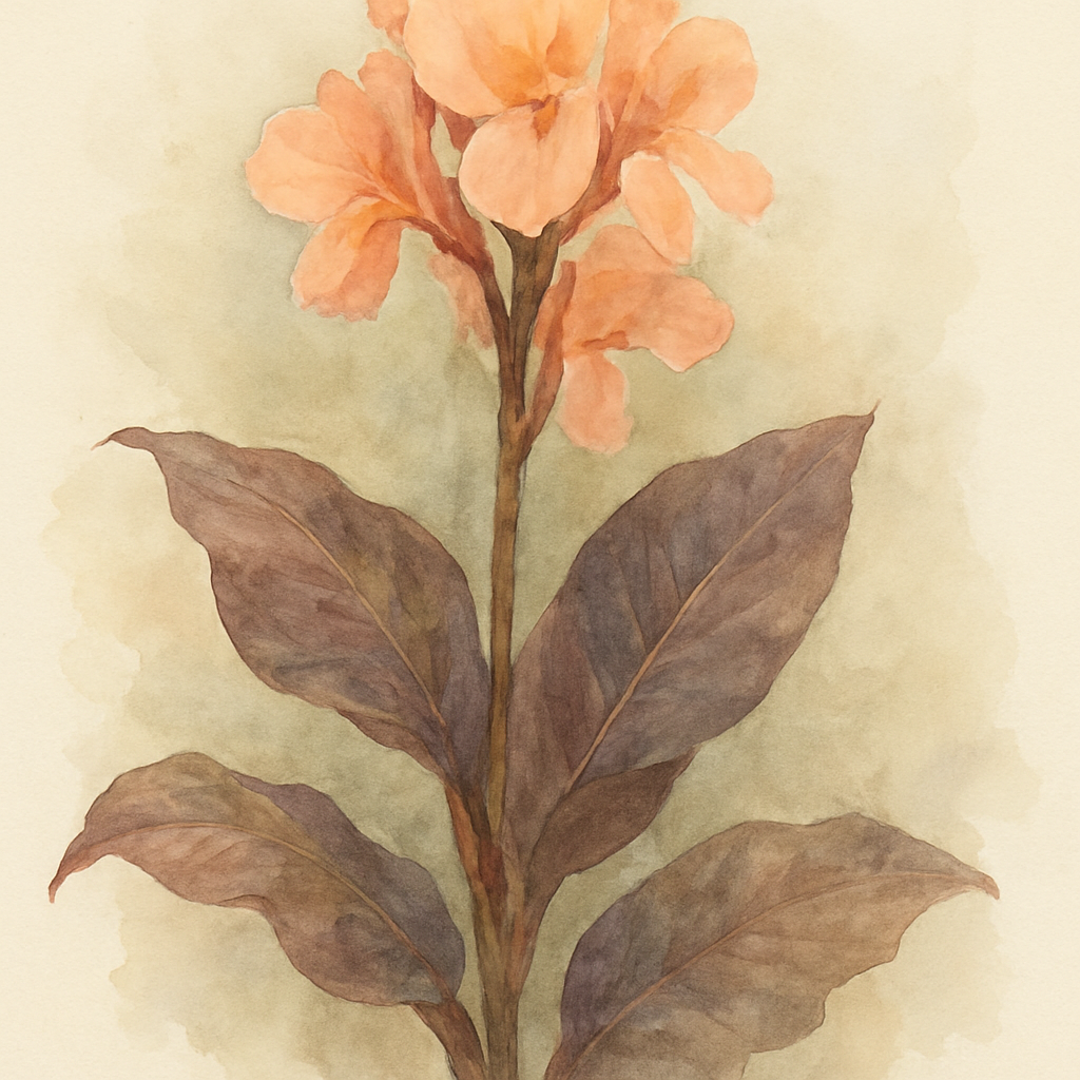 Canna Lily 'Cannova Bronze Peach'