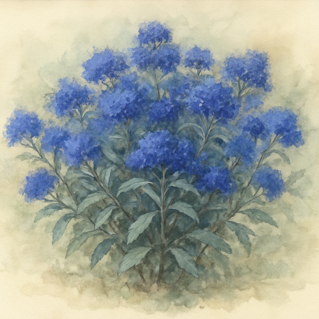 Caryopteris x clandonensis 'Kew Blue'