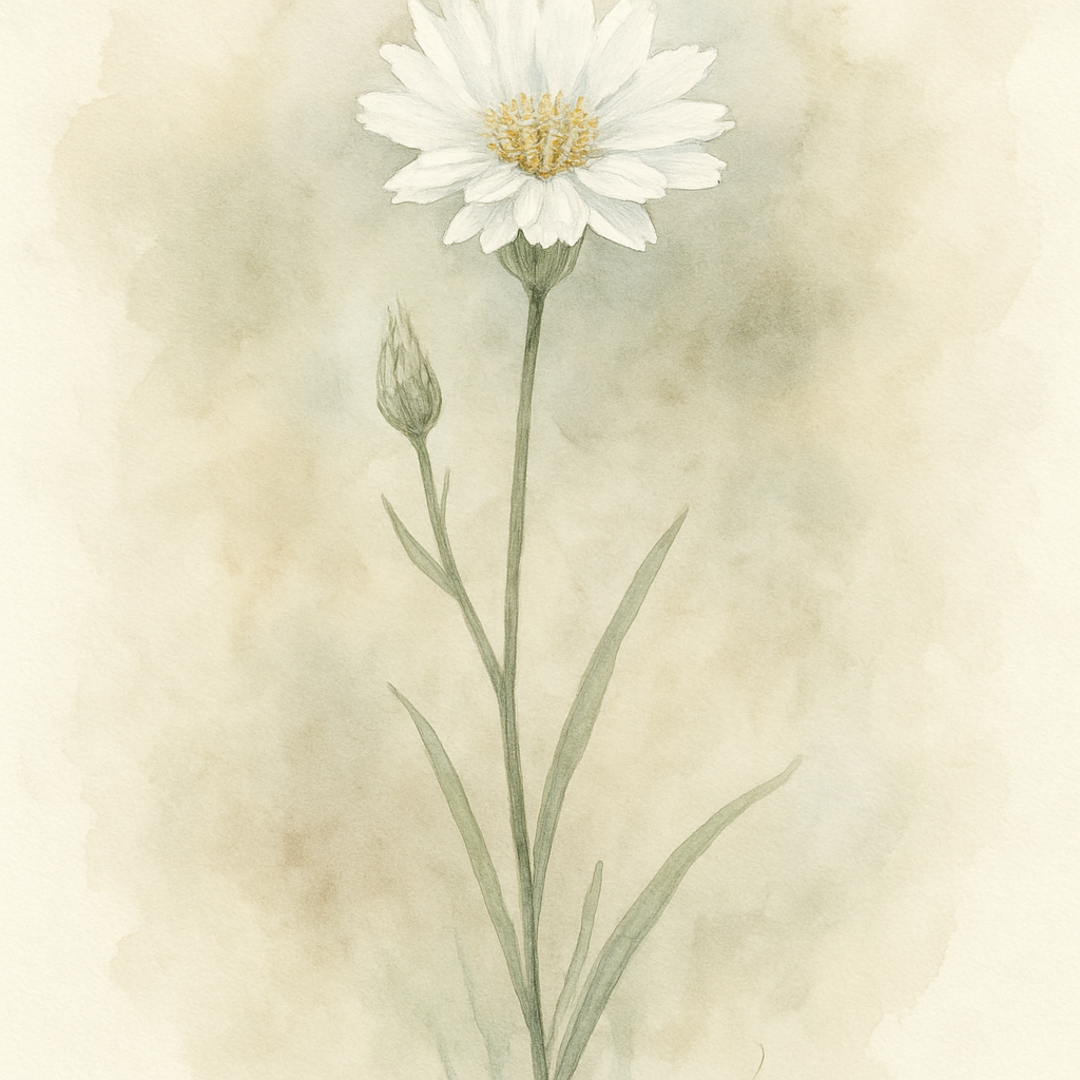 Catananche caerulea Alba