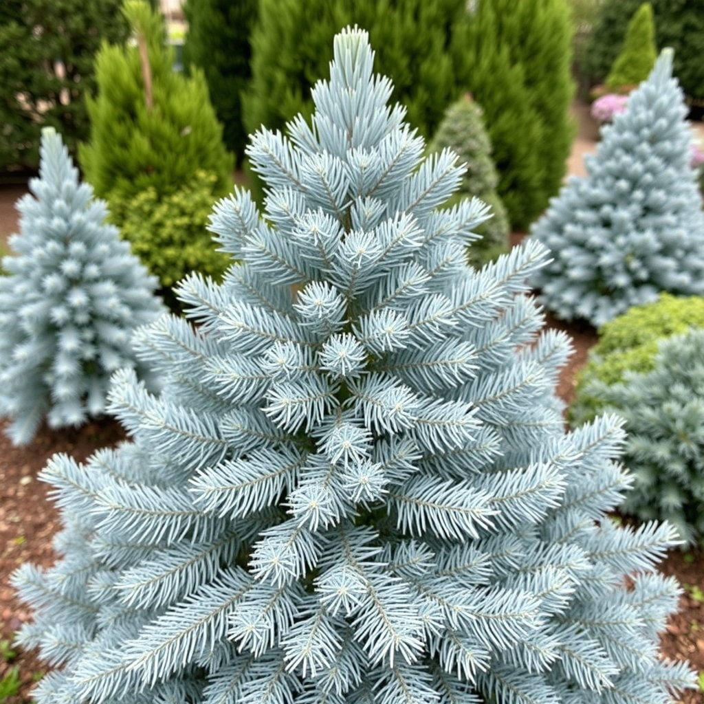 Cedrus atlantica 'Glauca' Tree