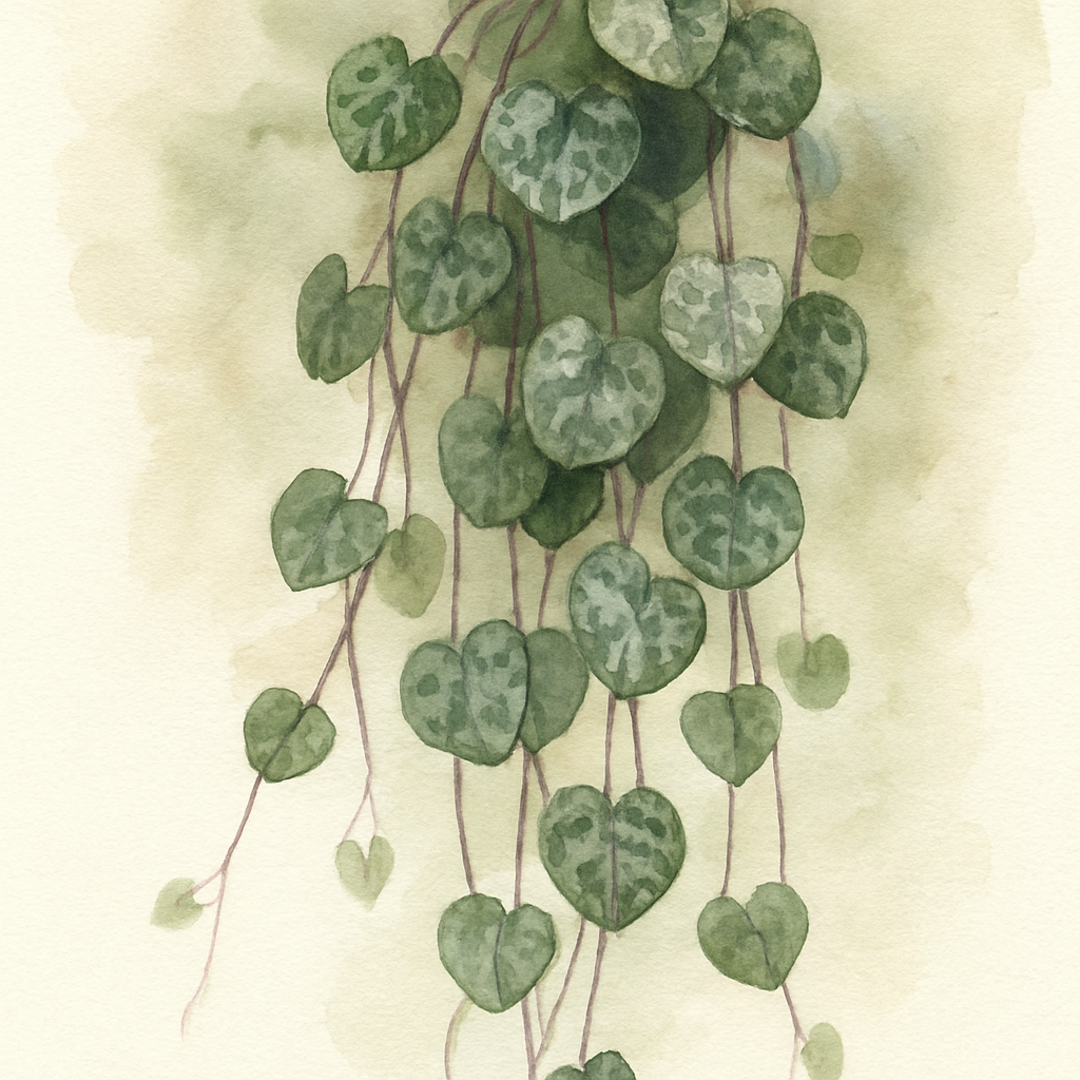 Ceropegia woodii Silver Glory