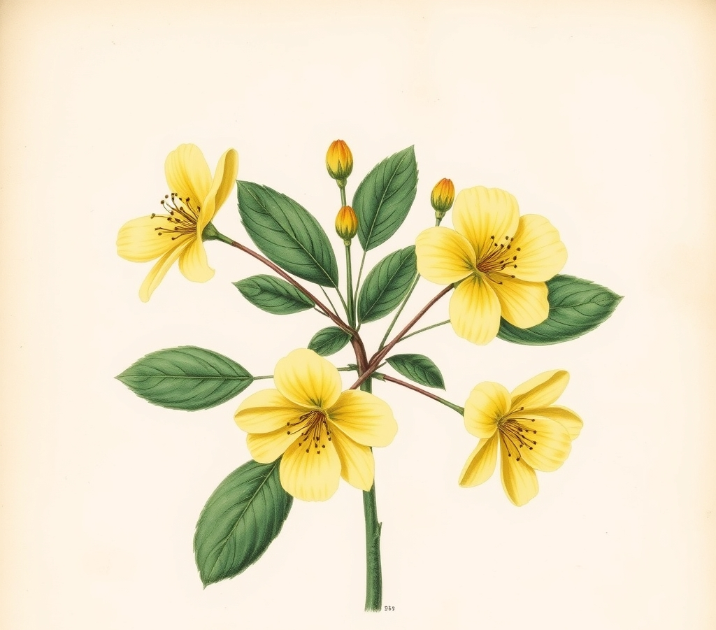 Chaenomeles 'Lemon Sorbet'