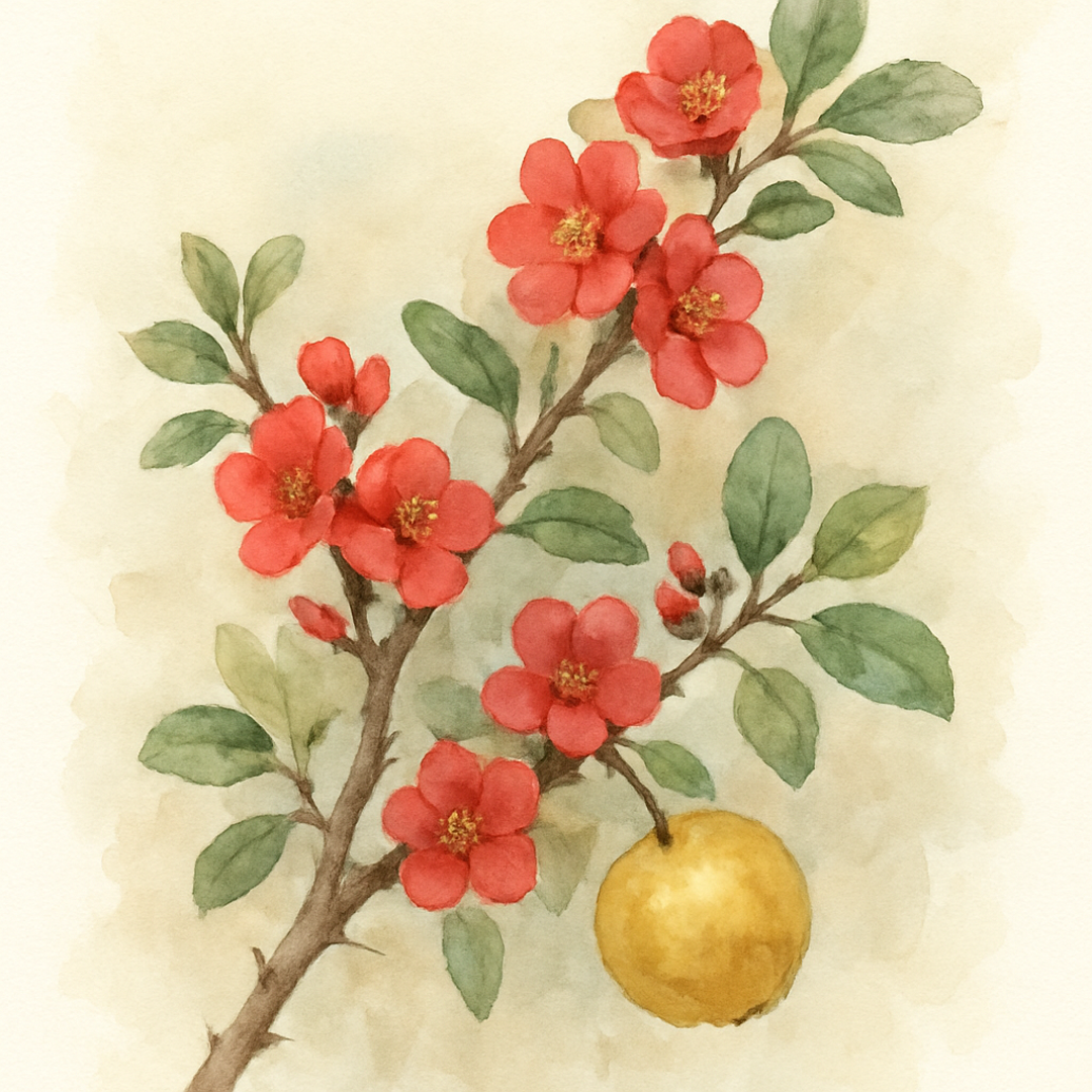 Chaenomeles speciosa Japanese Flowering Quince