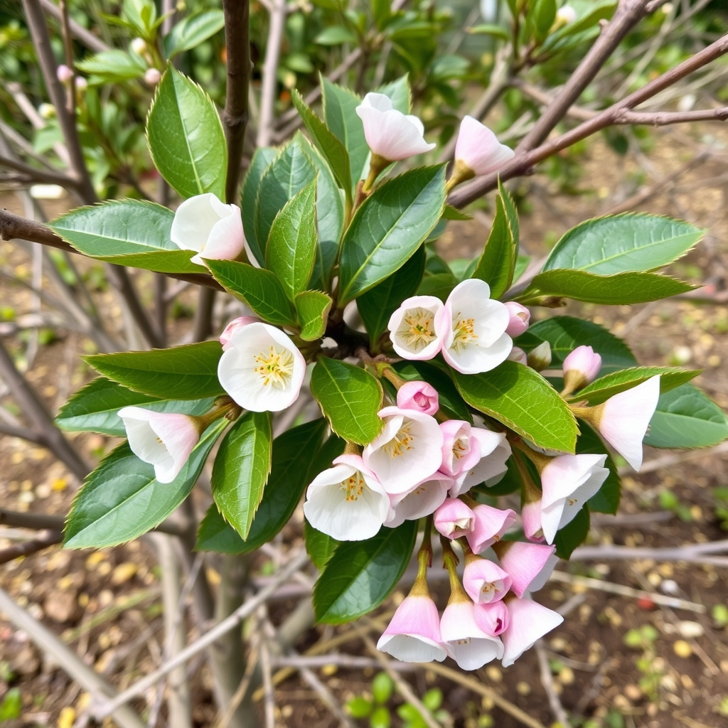 Chaenomeles speciosa ‘Moerloosei’ AGM