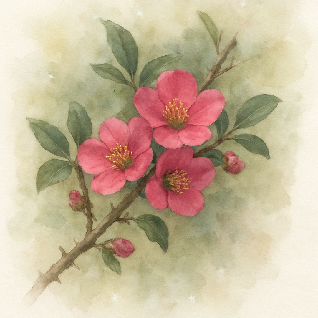 Chaenomeles × superba Pink Lady
