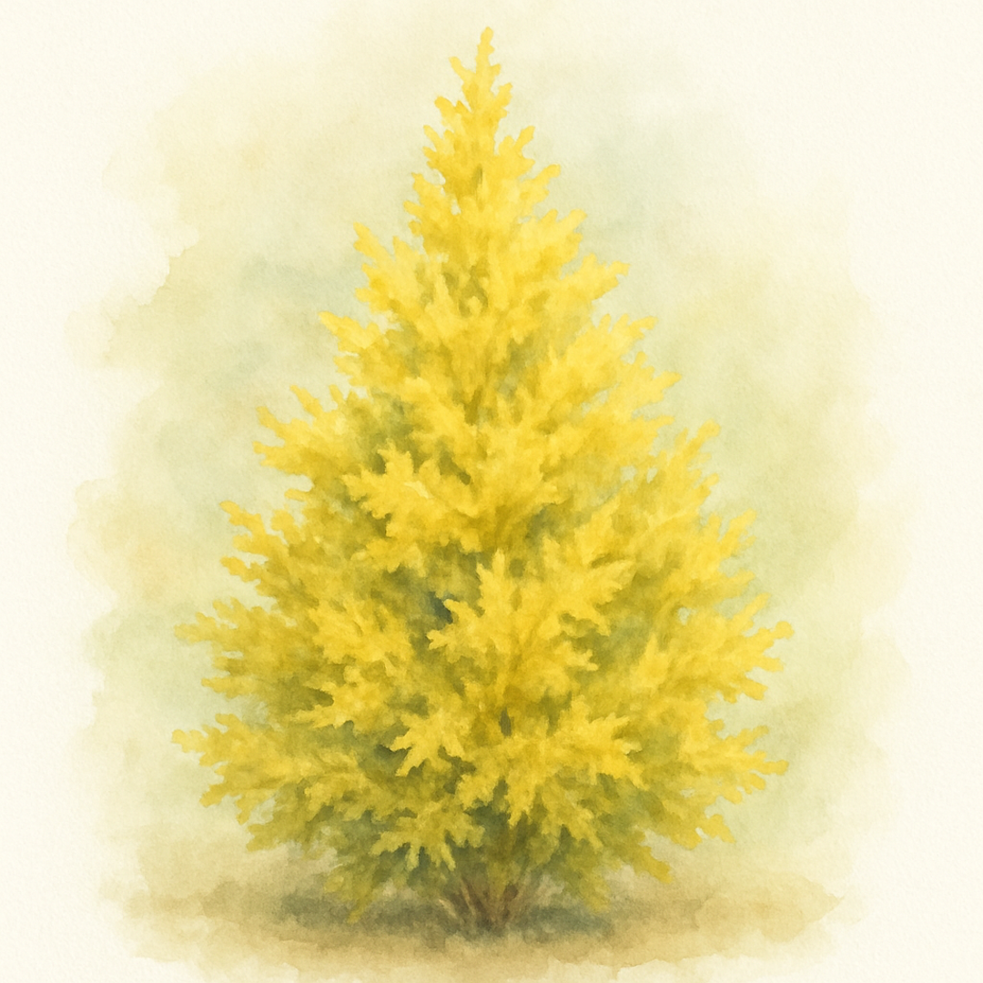 Chamaecyparis pisifera Sungold Sawara Cypress Sungold