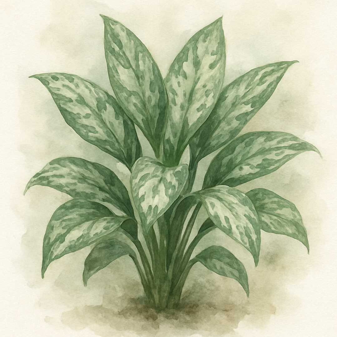Chinese Evergreen Silver Queen