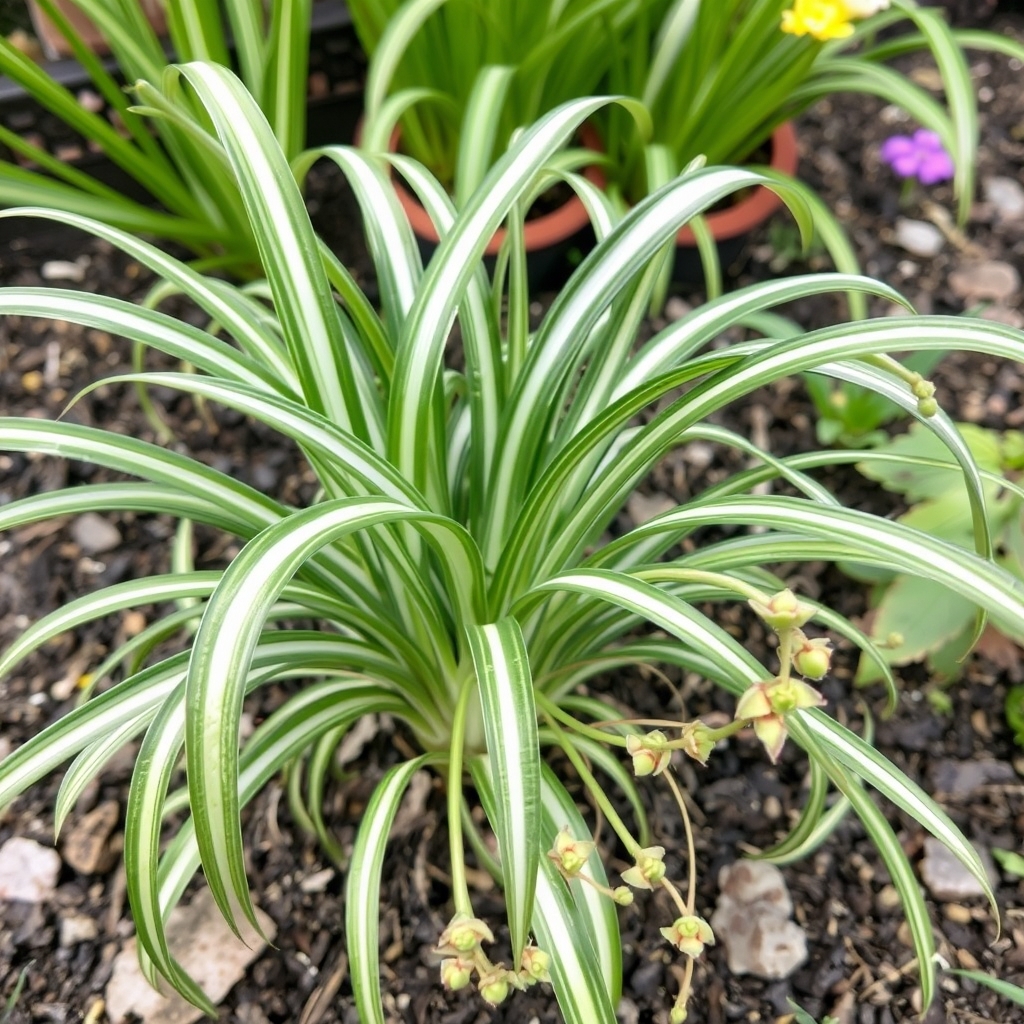 Chlorophytum comosum Vittatum