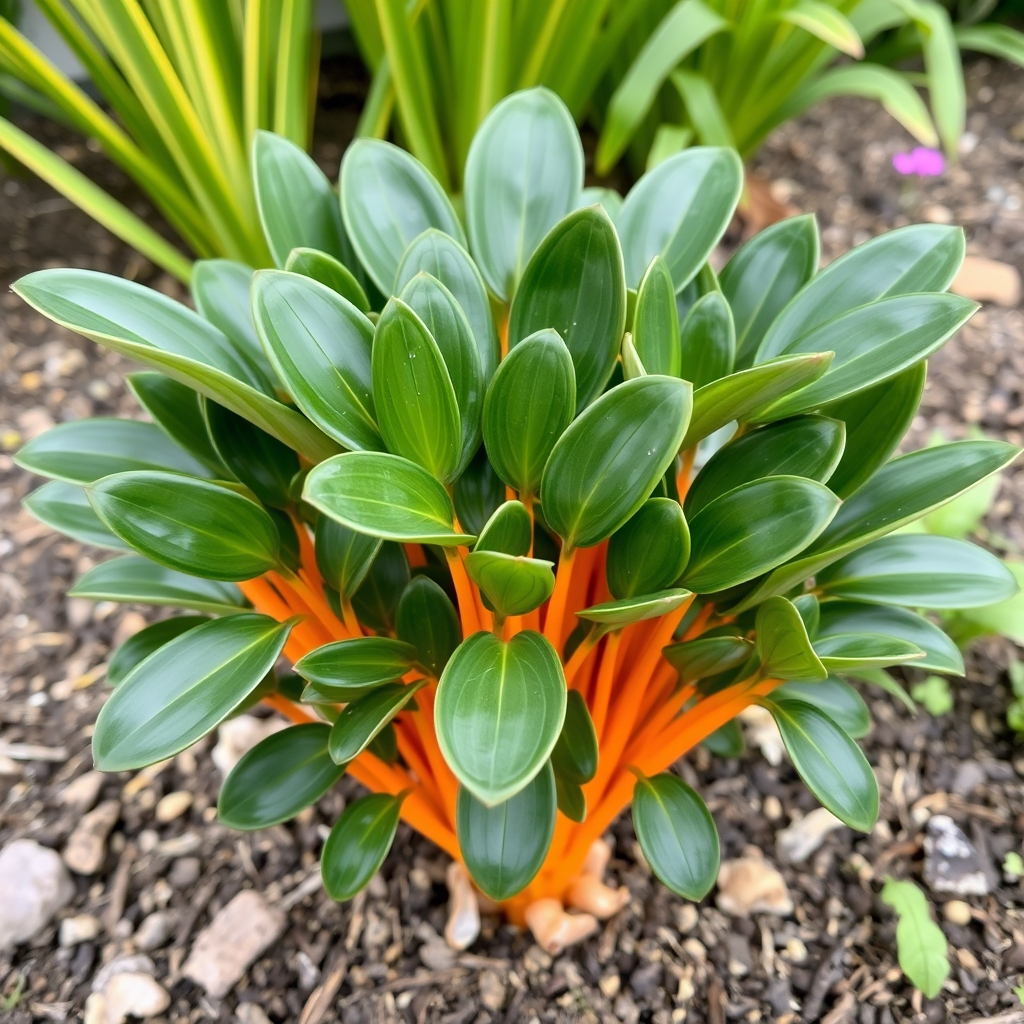 Chlorophytum Green Orange