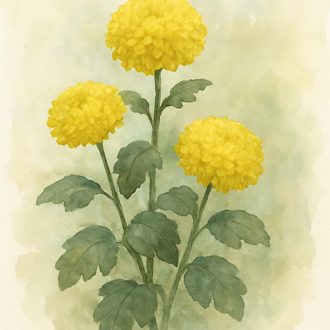 Chrysanthemum 'Early Yellow'