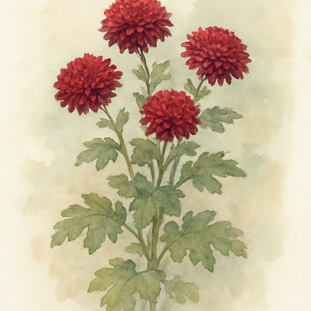 Chrysanthemum Jules la Graver