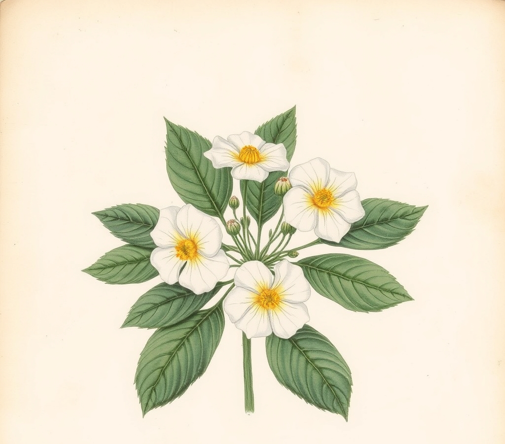 Cistus × hybridus 'Alan Fradd' Rock Rose
