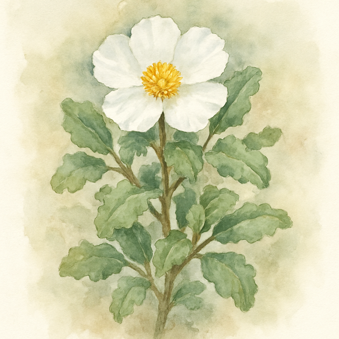Cistus × hybridus
