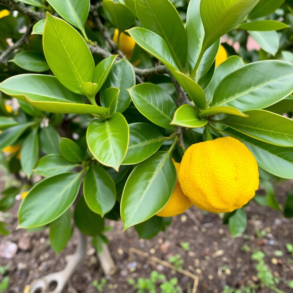 Citrus junos ‘John Lemon’ (Yuzu)