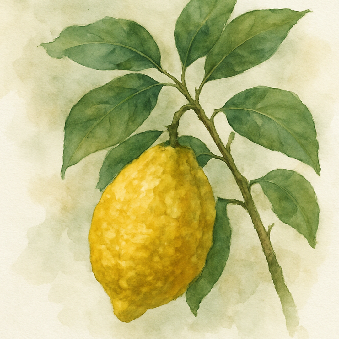 Citrus medica - Citron, Cedro, French Lemon