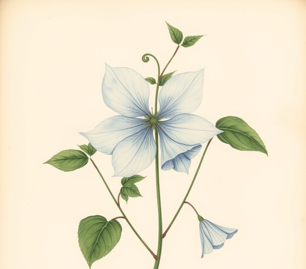 Clematis ‘Sylvia Denny’