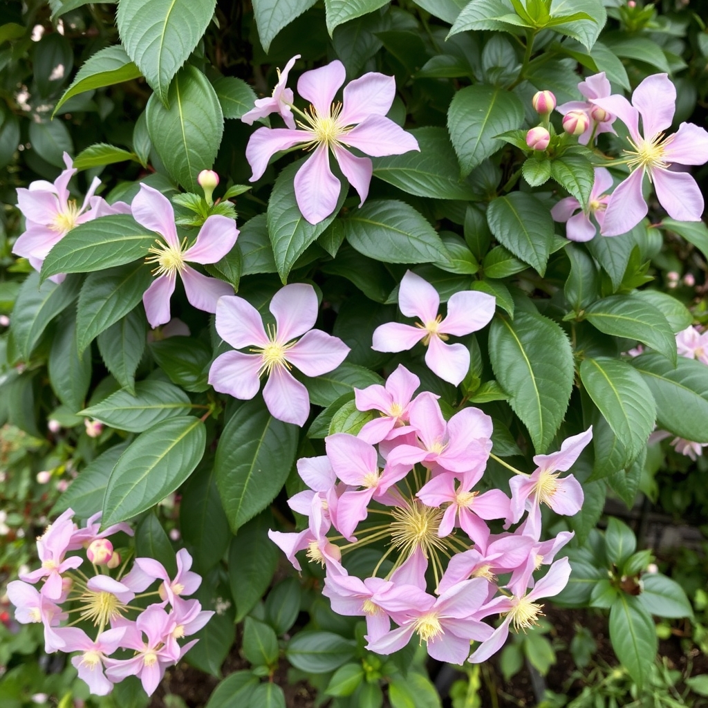 Clematis Apple Blossom