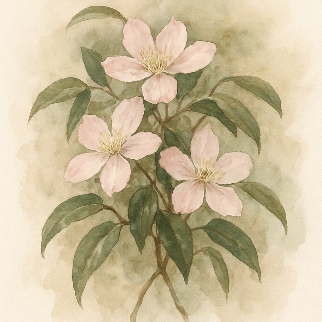 Clematis Apple Blossom