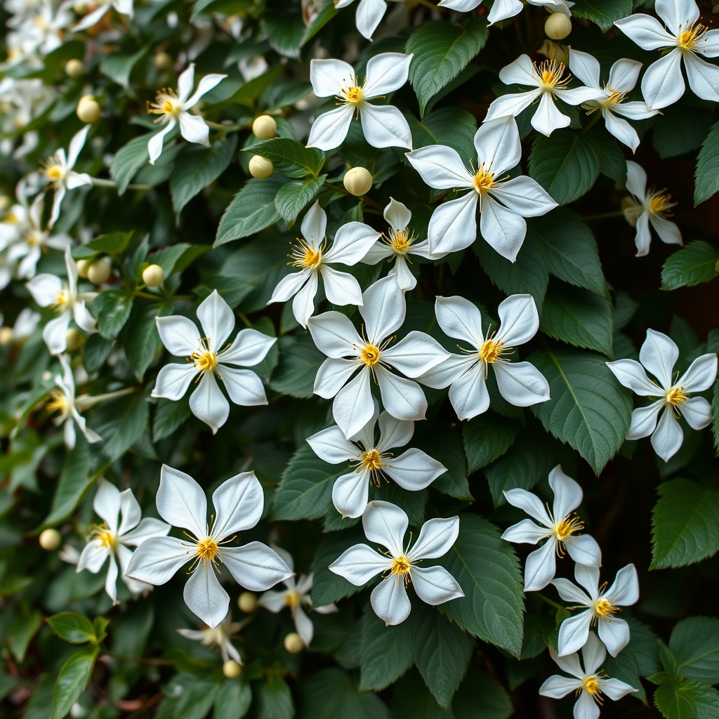Clematis 'Avalanche'