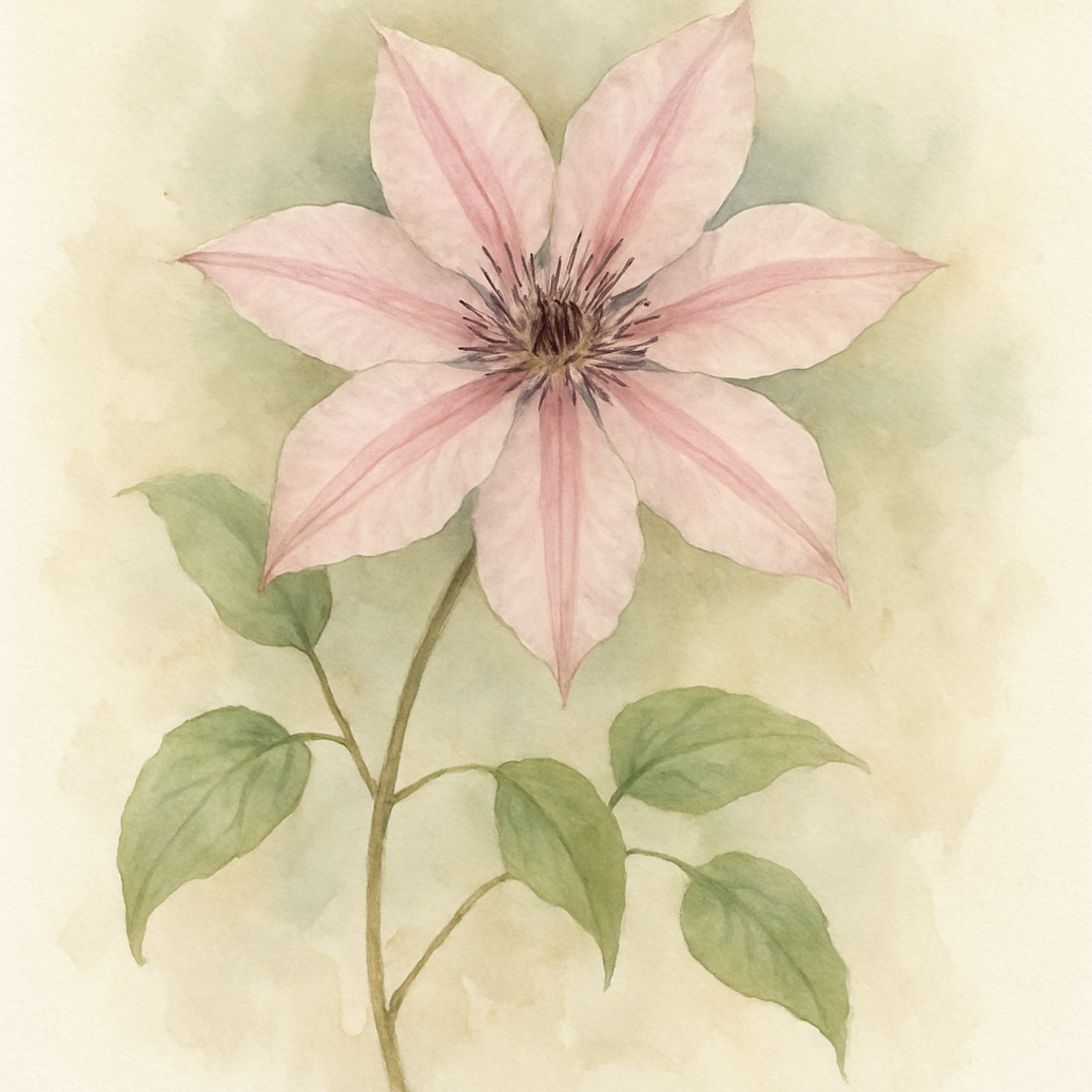 Clematis Candy Stripe
