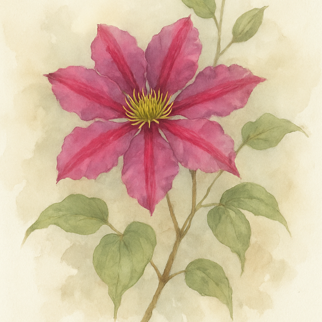 Clematis 'Doctor Ruppel'