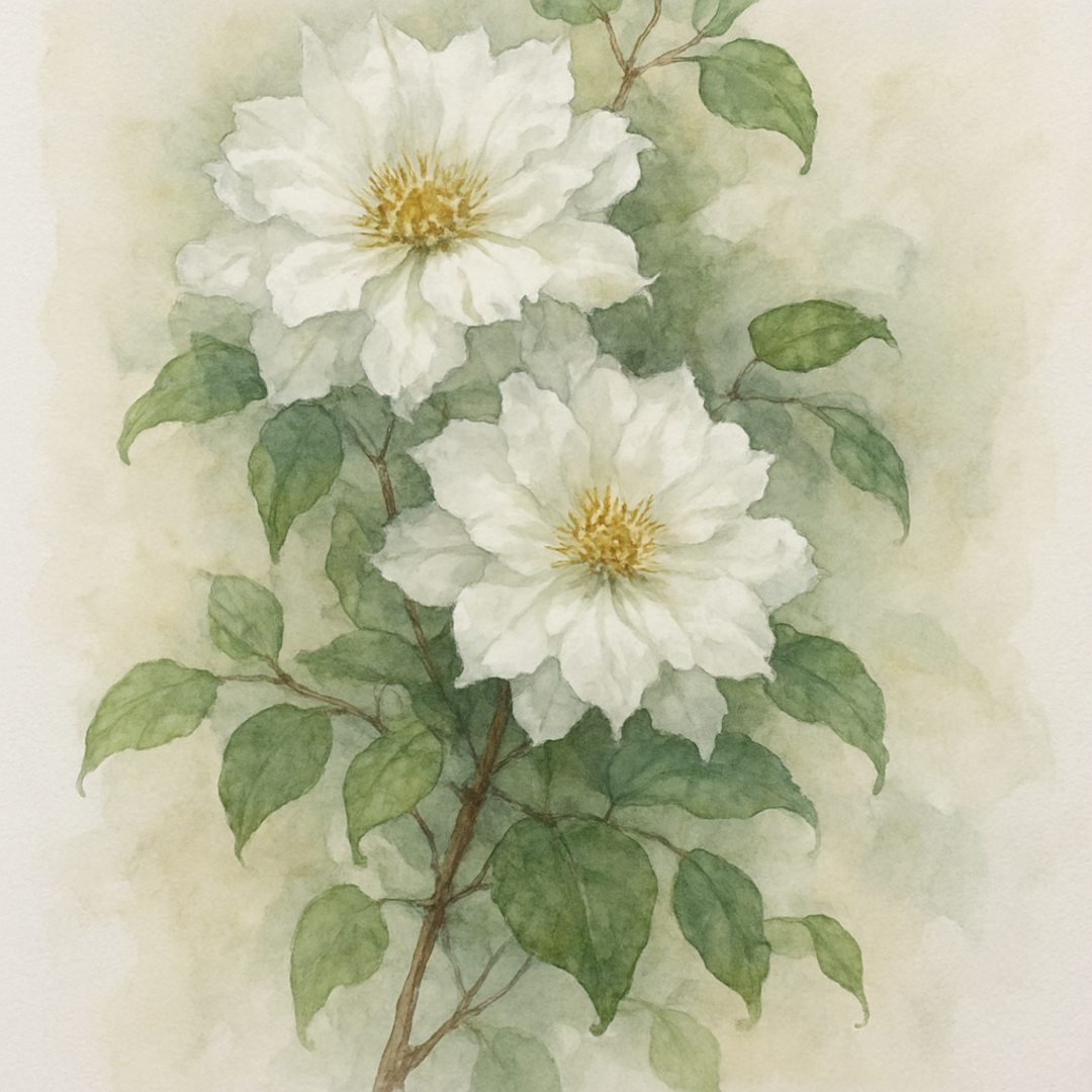 Clematis Duchess of Edinburgh Climbing Plants