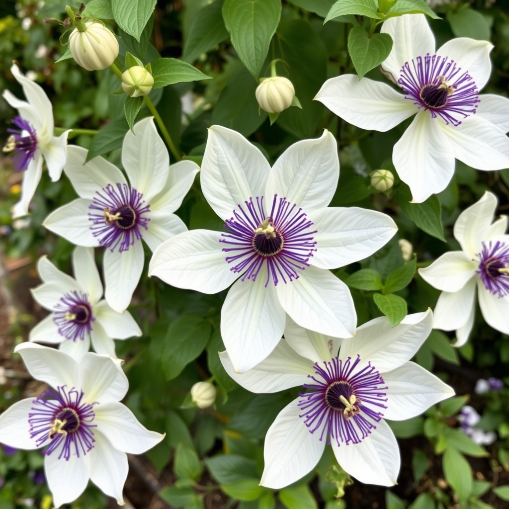 Clematis Florida Sieboldii