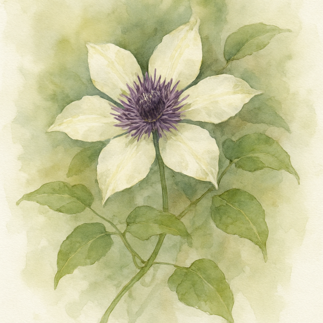 Clematis Florida Sieboldii