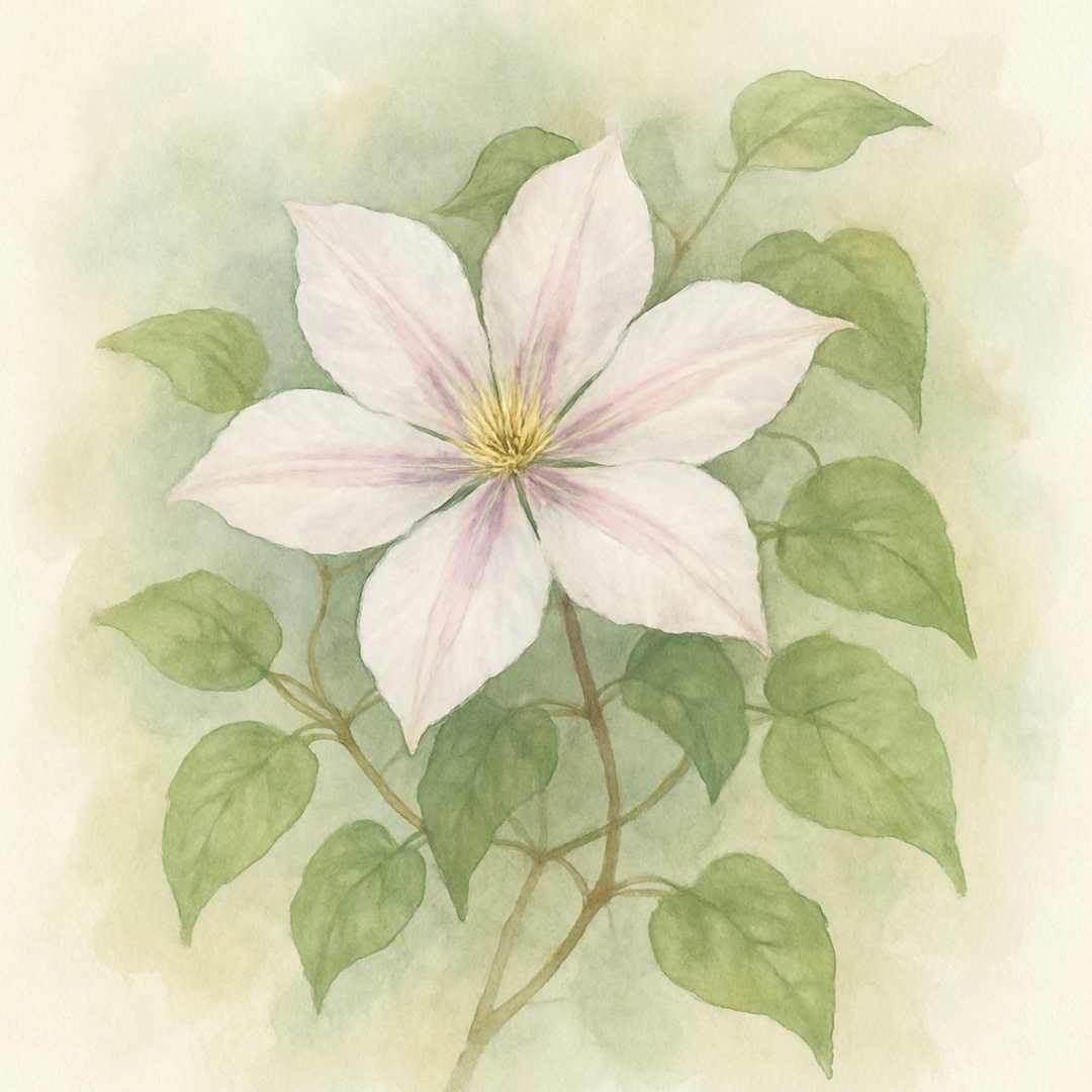 Clematis Huldine