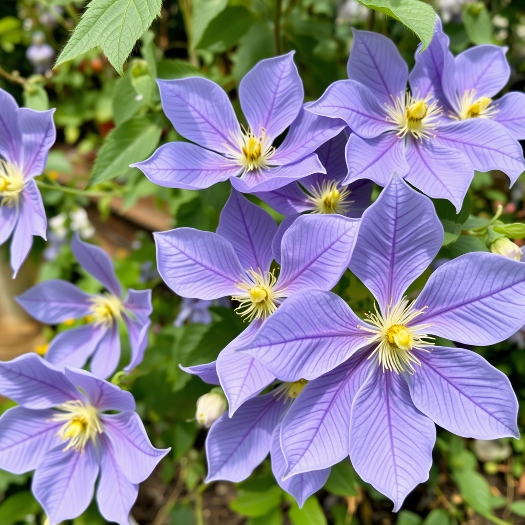 Clematis Lasurstern