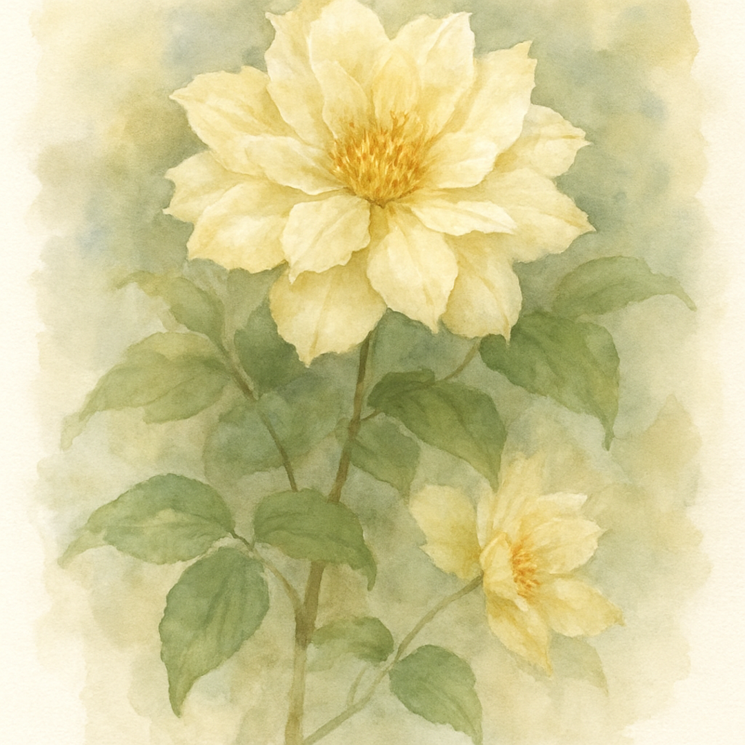 Clematis 'Madame Le Coultre'