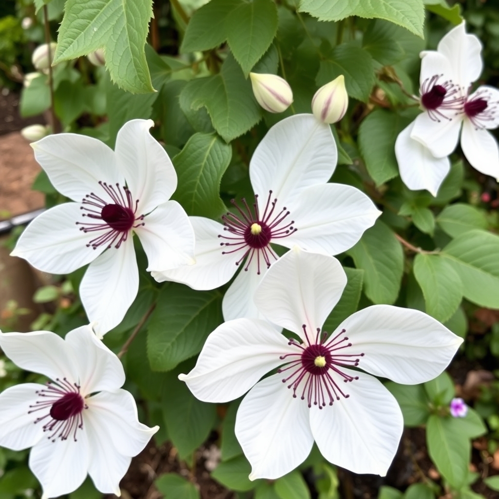 Miss Bateman Clematis Plants