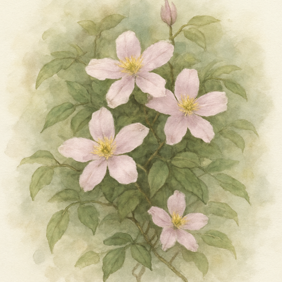Clematis Montana Broughton Star Climbing Plants