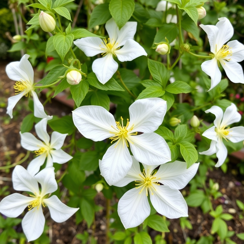 Clematis montana Grandiflora