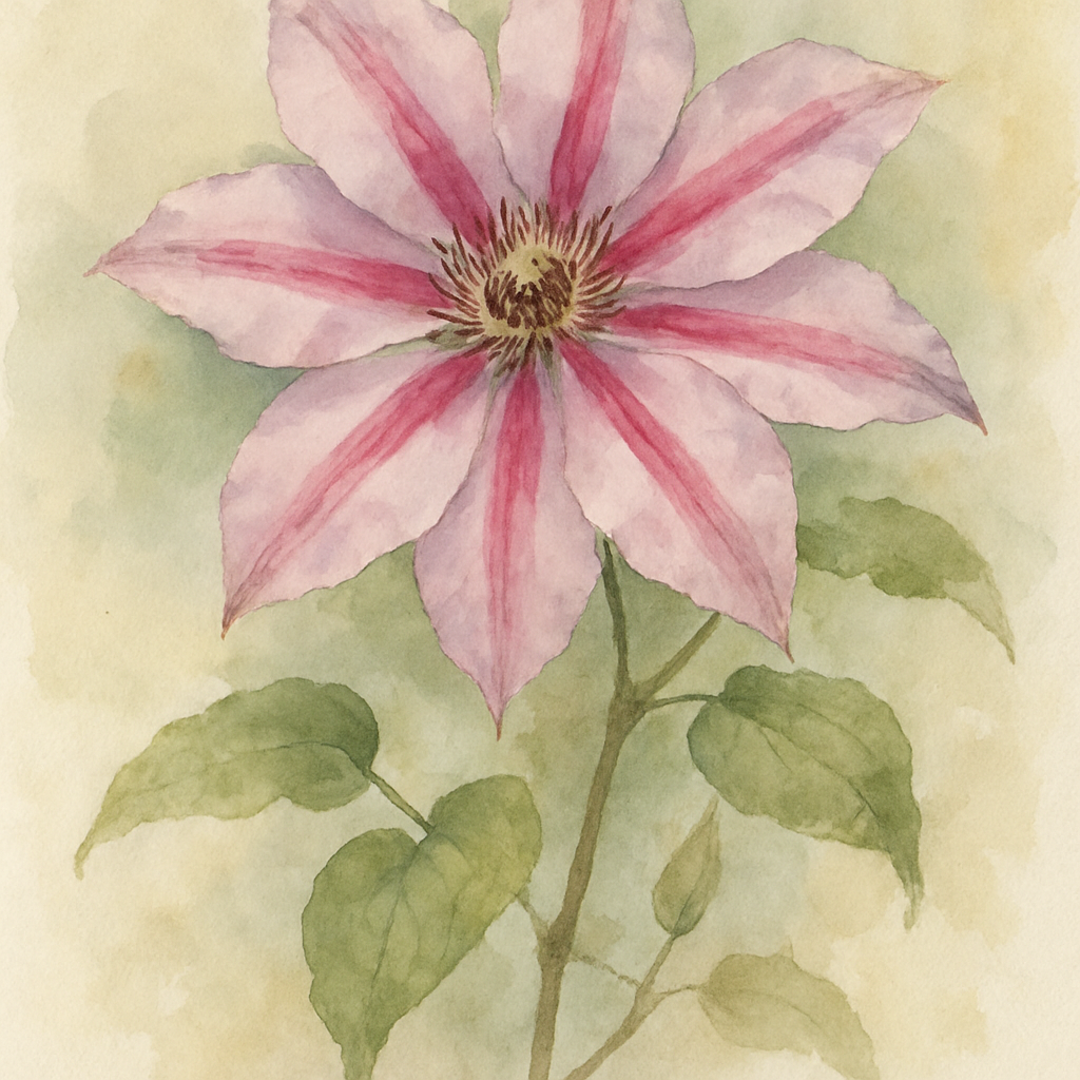 Nelly Moser Clematis