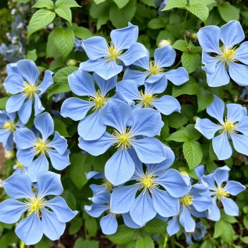 Clematis Perle d'Azur