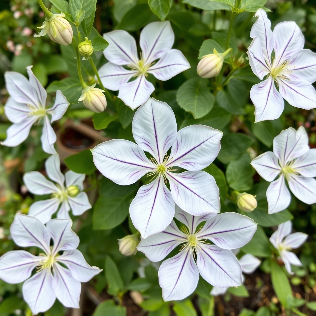 Clematis 'Pictotee'