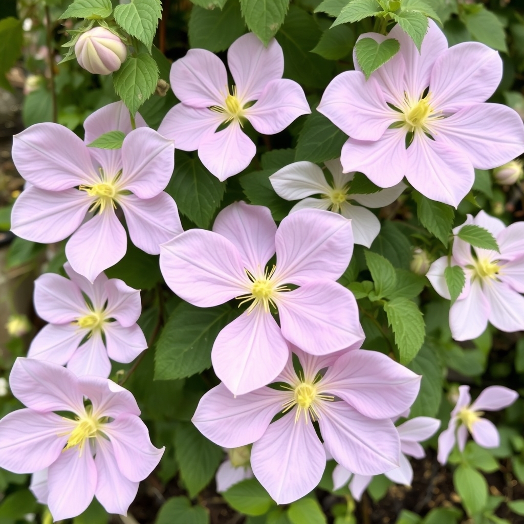 Clematis 'Pink Beauty'