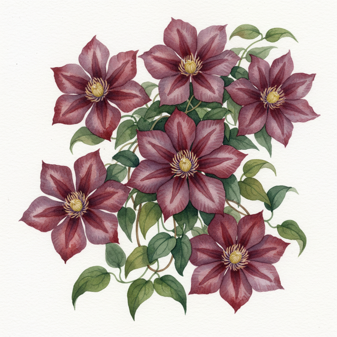 Raymond Evison Clematis 'Ithemba'