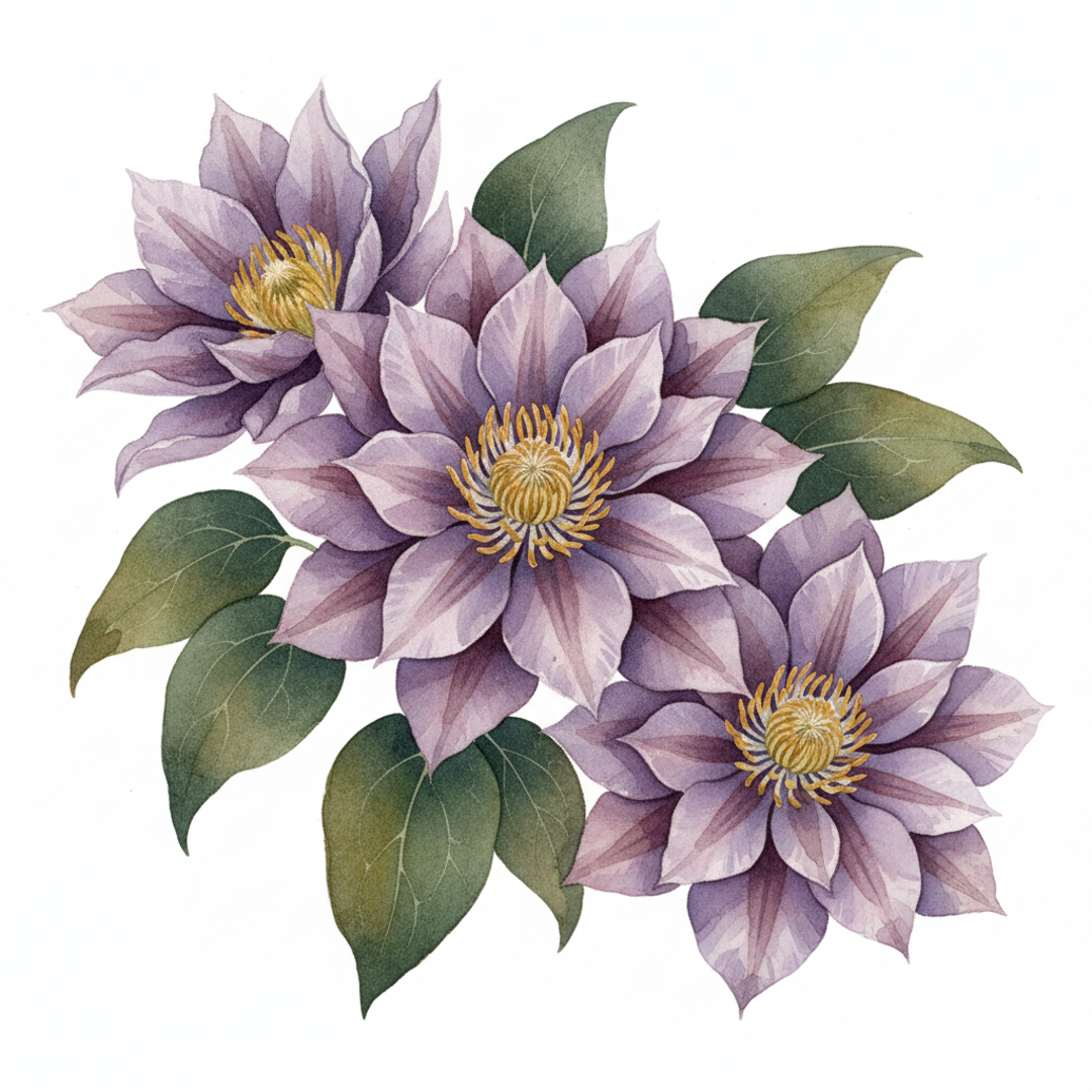Raymond Evison Clematis 'Ooh La La'