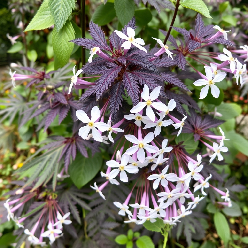Clematis recta Purpurea