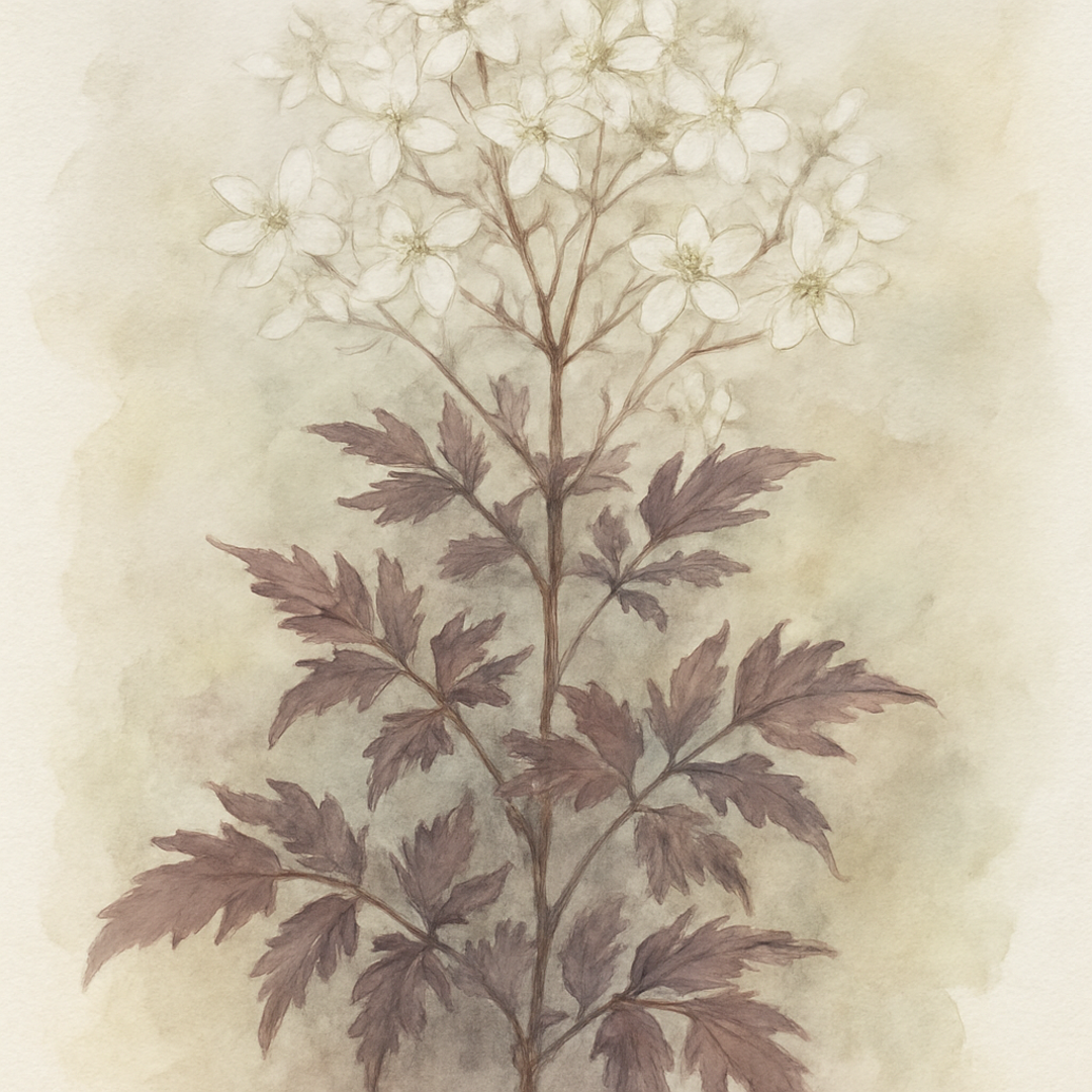 Clematis recta Purpurea