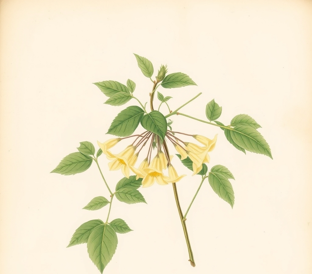 Clematis rehderiana