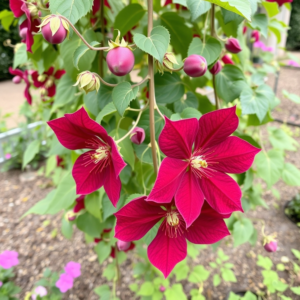 Clematis Rouge Cardinal