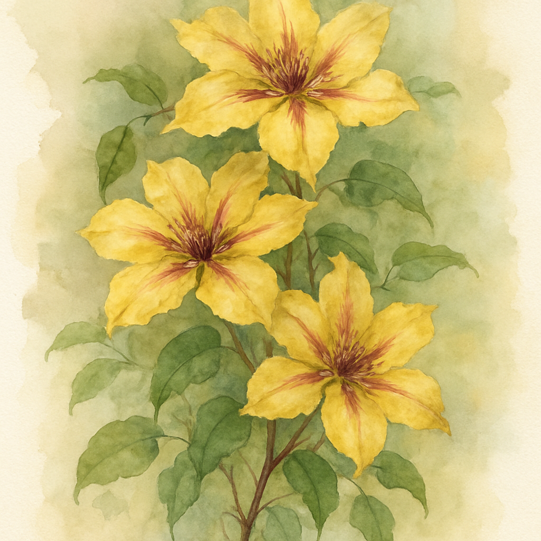 Clematis Sunset Climbing Plants